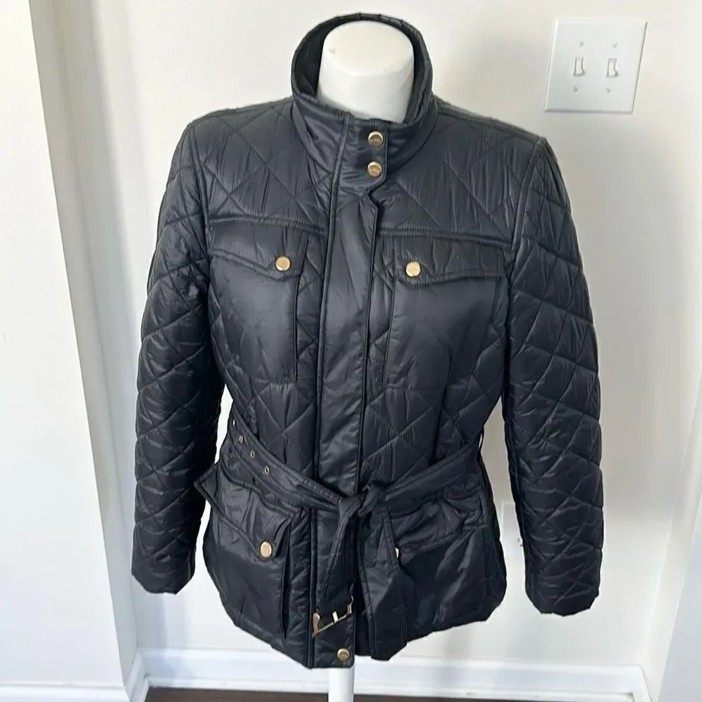 Lauren Ralph Lauren Black Diamond Quilly Puffer Jacket